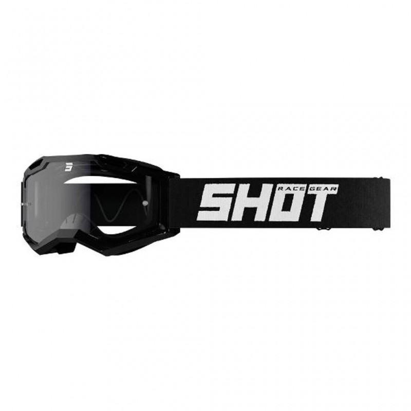 SHOT Kids Goggles Rocket 2.0 Solid Glossy Black