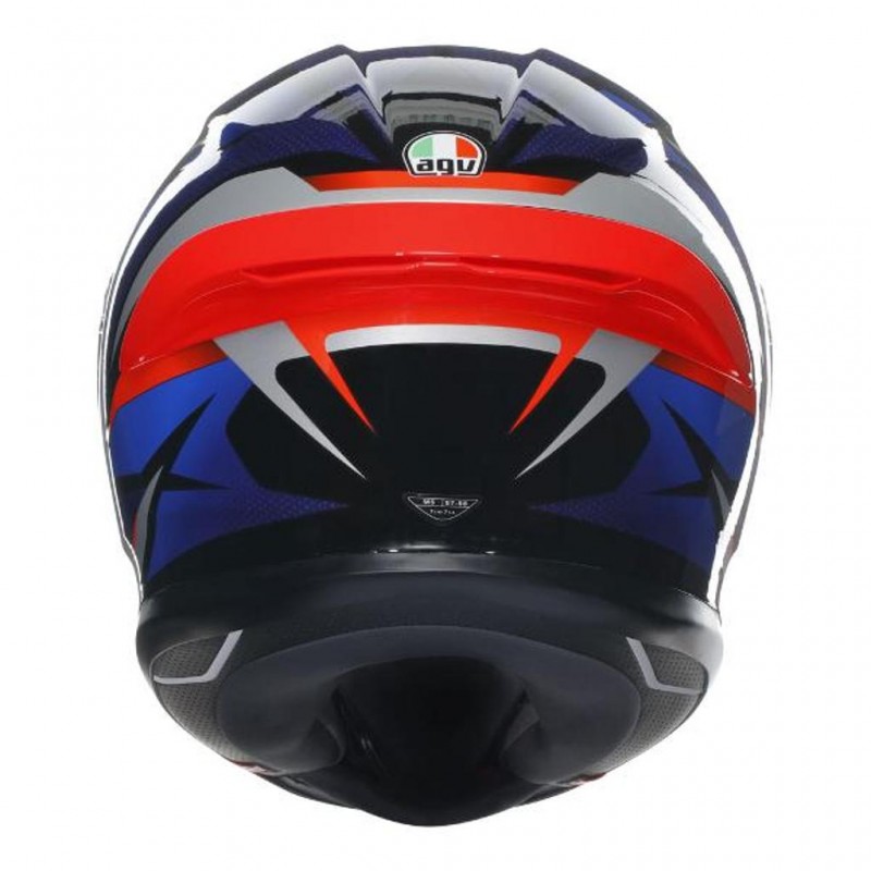 AGV K6 S Slashcut Blue/Red