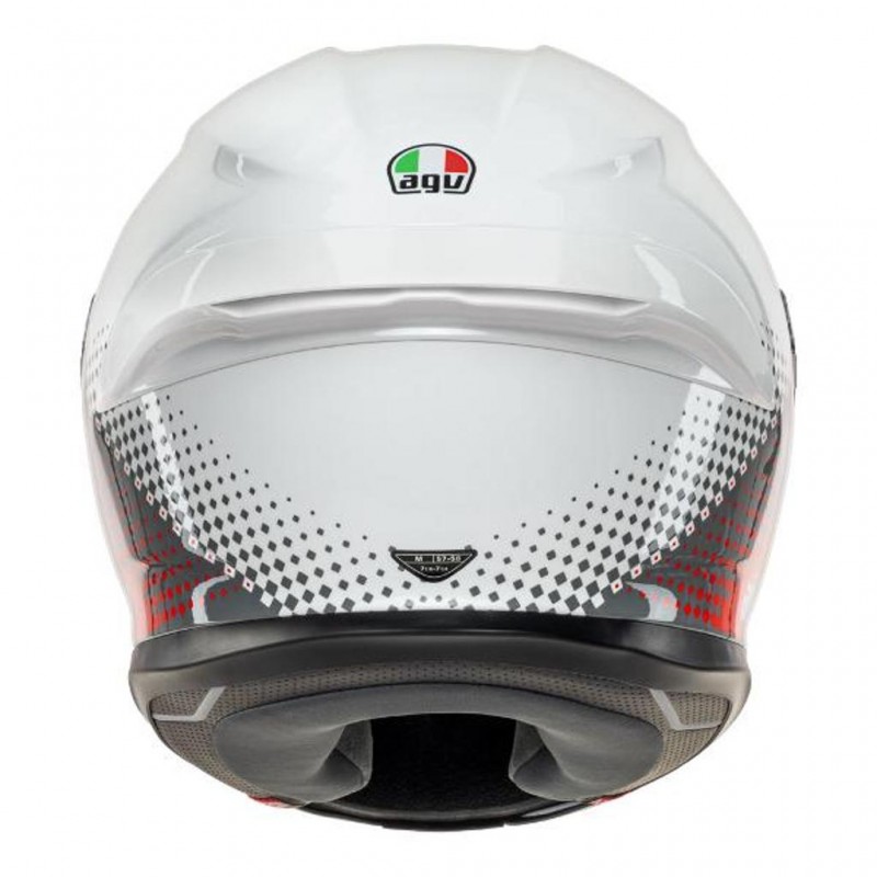 AGV K6 S SMU Fison White/Red/Grey