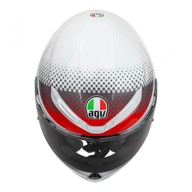 AGV K6 S SMU Fison White/Red/Grey