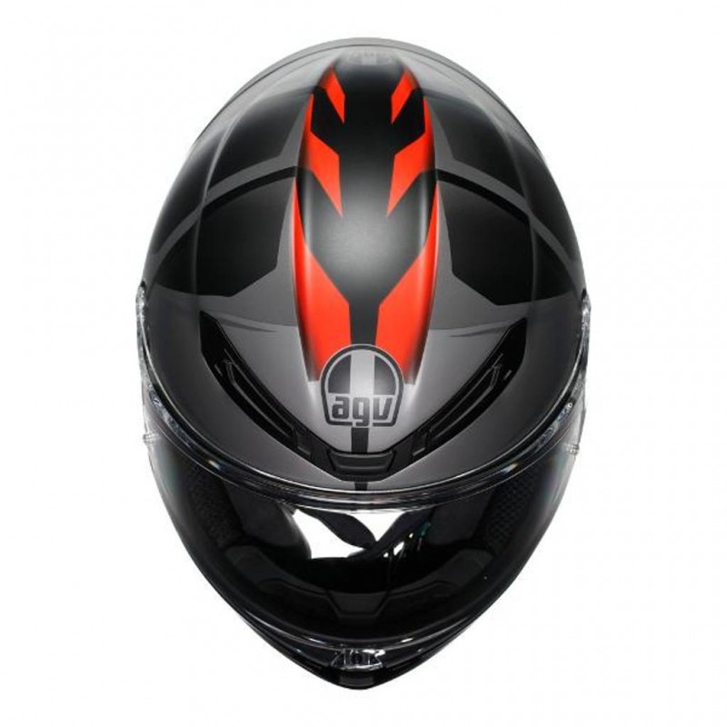 AGV K6 S Karve Black/Grey/Red