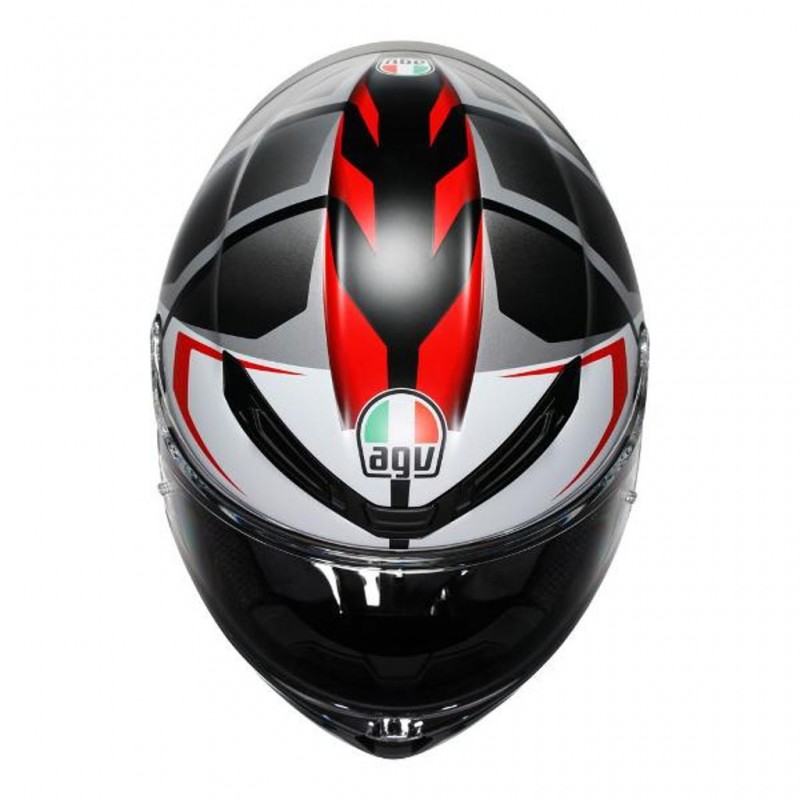 AGV K6 S Karve Black/White/Red