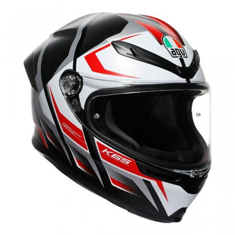 AGV K6 S Karve Black/White/Red