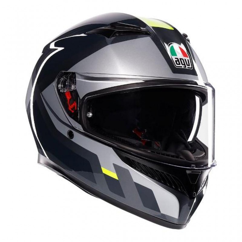 AGV K3 Shade Grey/Yellow Fluro