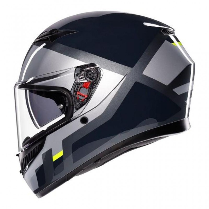 AGV K3 Shade Grey/Yellow Fluro