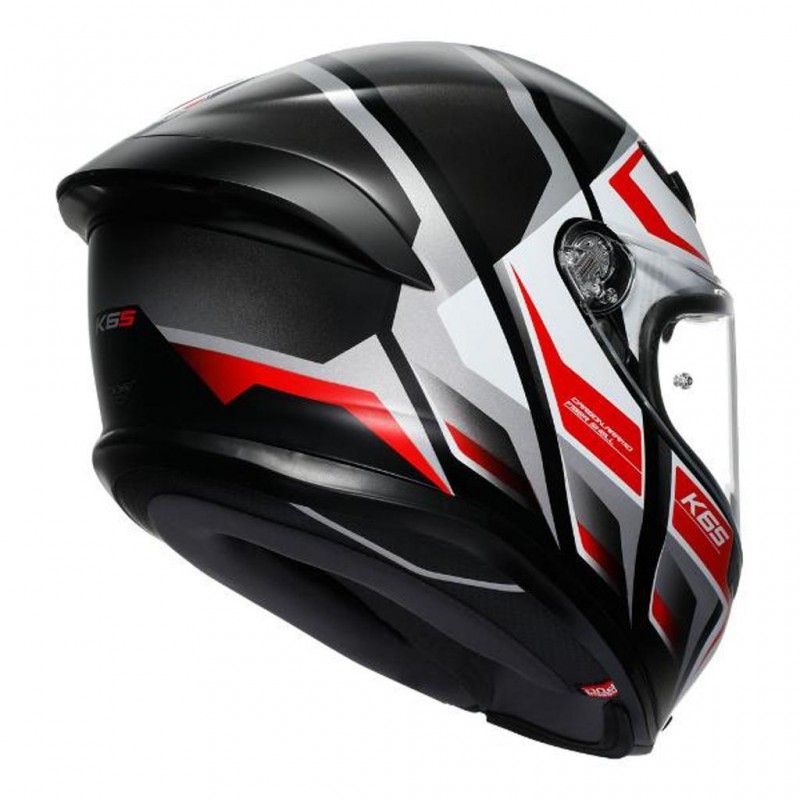 AGV K6 S Karve Black/White/Red