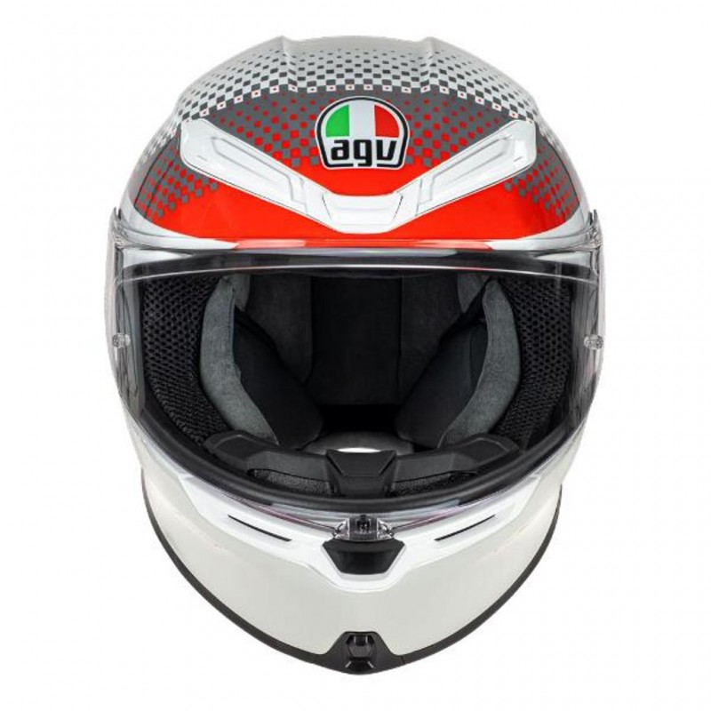 AGV K6 S SMU Fison White/Red/Grey