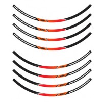 GENUINE KTM RIM RING STICKER SET 78109999000